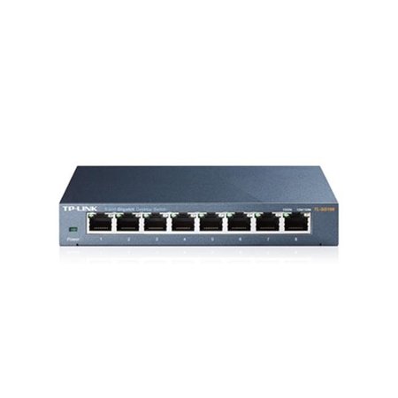 TP-LINK TP Link TL-SG108 8-Port 10-100-1000Mbps Desktop Switch TL-SG108